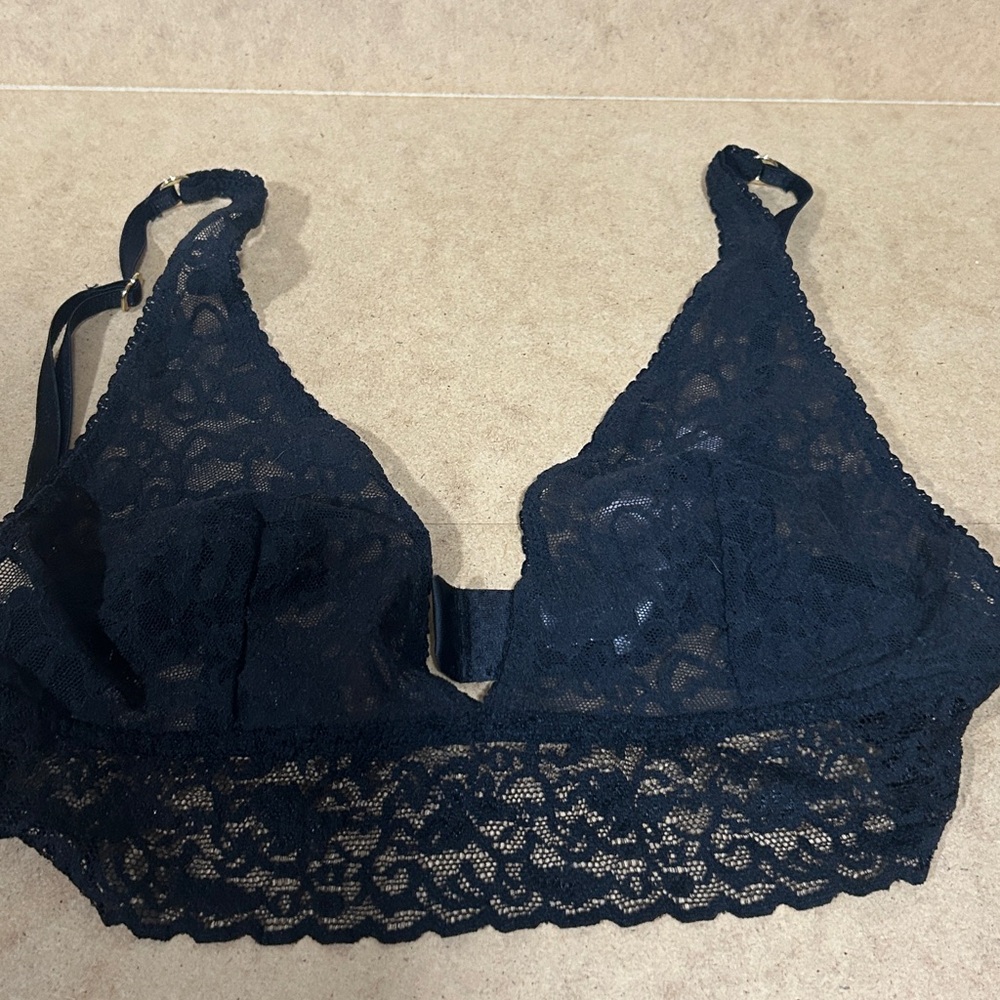 Victoria's Secret Black Lace Bralette